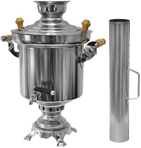 Samovar in Acciaio Inossidabile